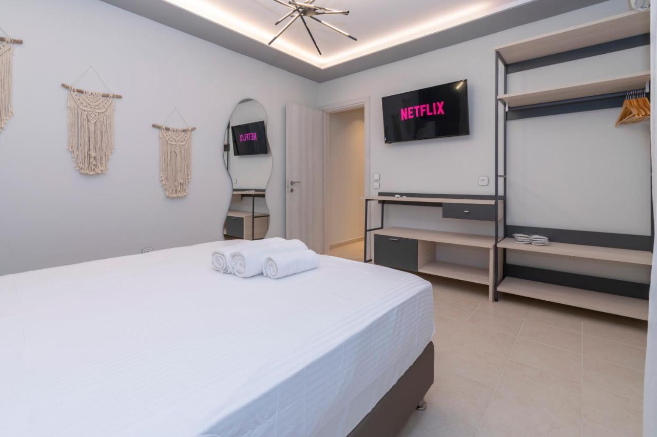 Sithoniars Luxury Ground Floor Apartment With Private Garden Neos Marmaras Exterior foto