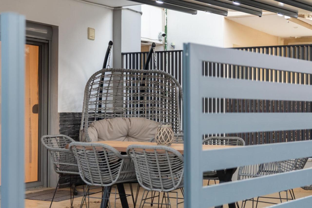 Sithoniars Luxury Ground Floor Apartment With Private Garden Neos Marmaras Exterior foto